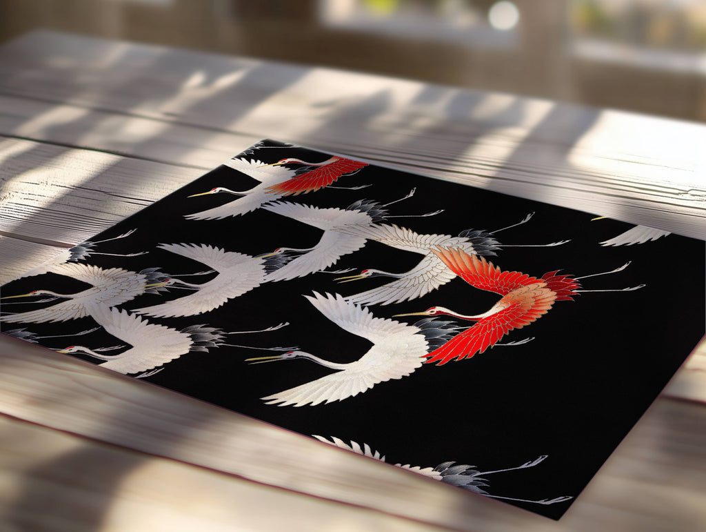 Furisode aux mille grues