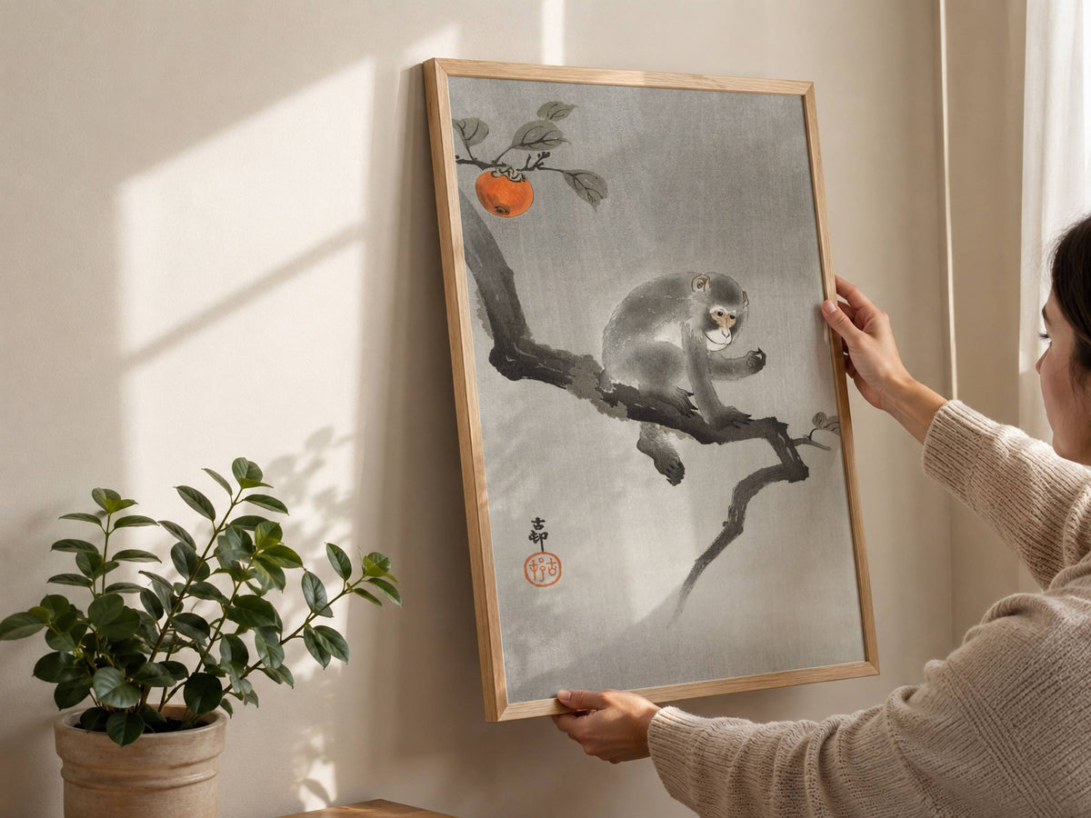 Singe et kaki