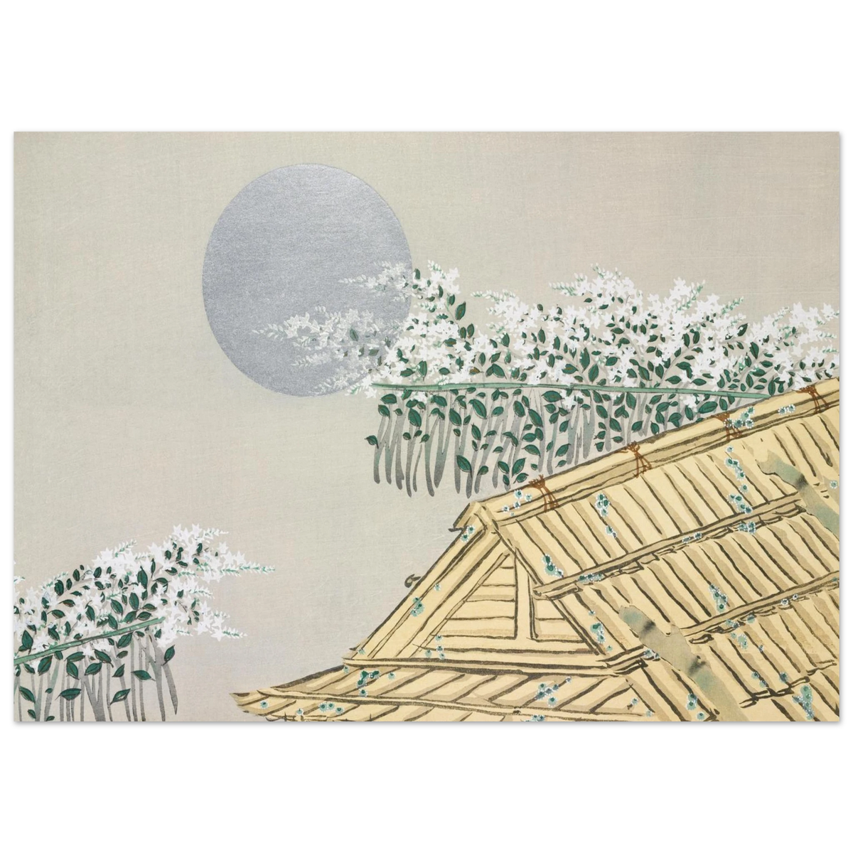 Tableau Fleurs d'automne — Kamisaka Sekka, tirage sans cadre | INKONAL