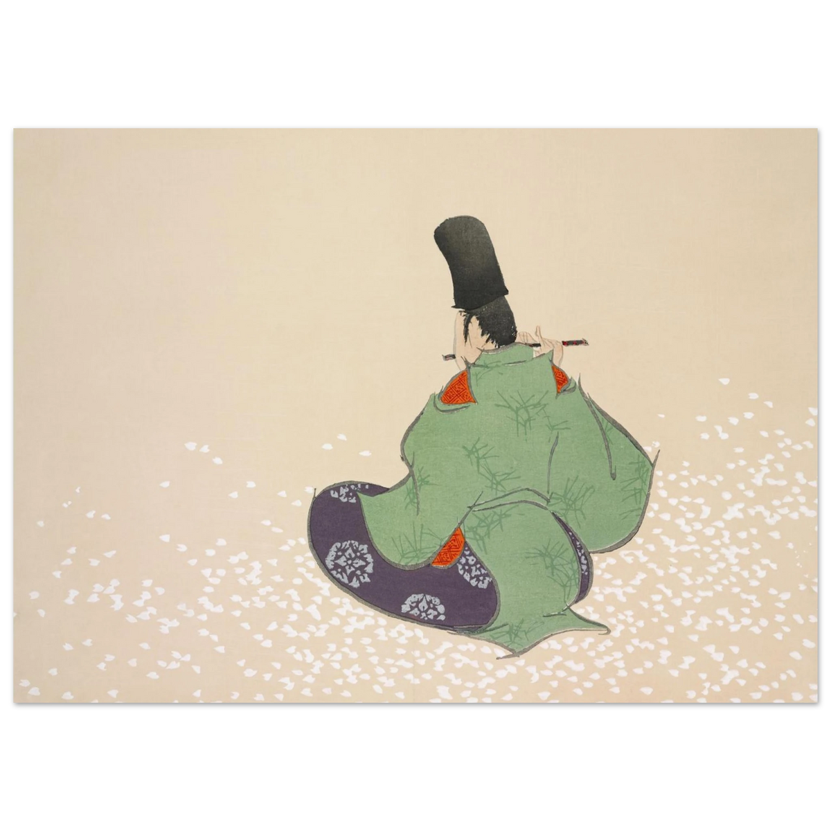 Estampe japonaise Boshun, Fin de printemps — Kamisaka Sekka, tirage sans cadre | INKONAL