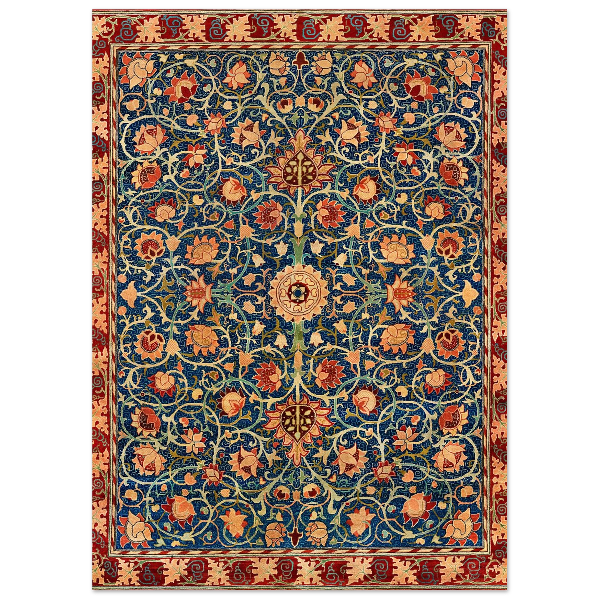 Motif Bullerswood — William Morris, tirage sans cadre | INKONAL