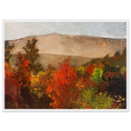 Tableau Cimes d'arbres en automne — Winslow Homer, tirage cadre blanc | INKONAL