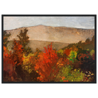 Tableau Cimes d'arbres en automne — Winslow Homer, tirage cadre noir | INKONAL