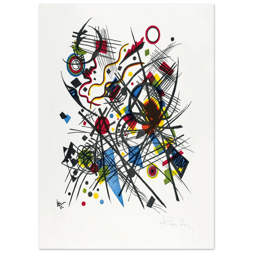 Composition circulaire — Wassily Kandinsky, tirage sans cadre | INKONAL