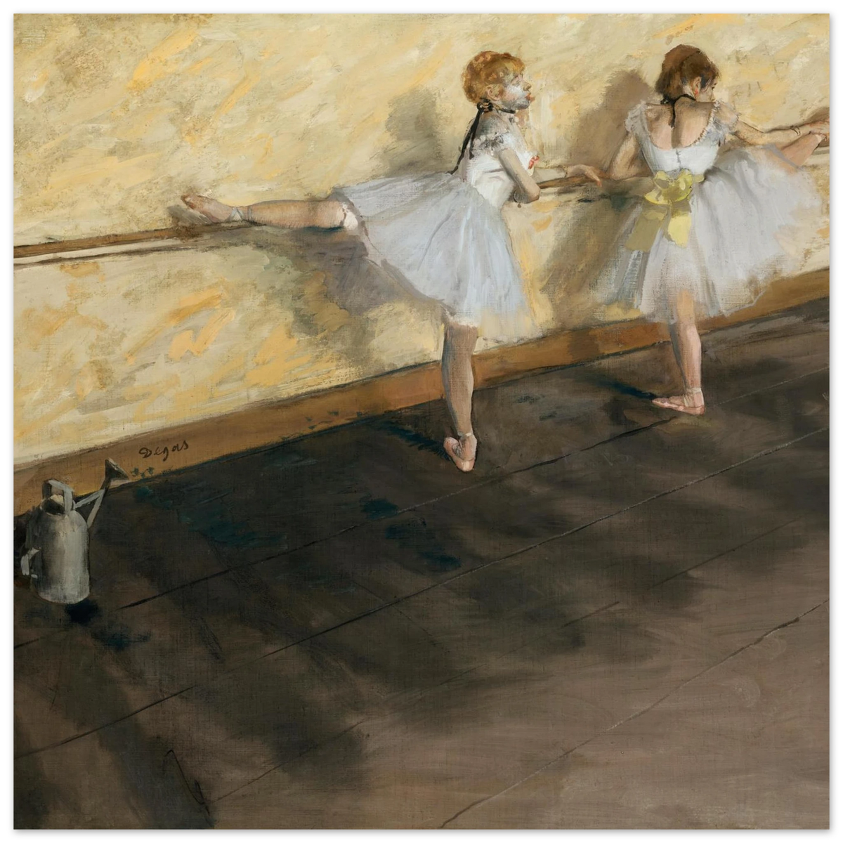 Tableau Danseuses à la barre — Edgar Degas, tirage sans cadre | INKONAL