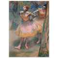 Tableau Deux danseuses — Edgar Degas, tirage sans cadre | INKONAL