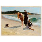 Tableau Eagle Head, Manchester (marée haute) — Winslow Homer, tirage cadre bois | INKONAL