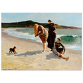 Tableau Eagle Head, Manchester (marée haute) — Winslow Homer, tirage sans cadre | INKONAL