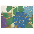 Estampe japonaise AJISAI, Hortensia — Kamisaka Sekka, tirage sans cadre | INKONAL