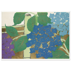 Estampe japonaise AJISAI, Hortensia — Kamisaka Sekka, tirage sans cadre | INKONAL