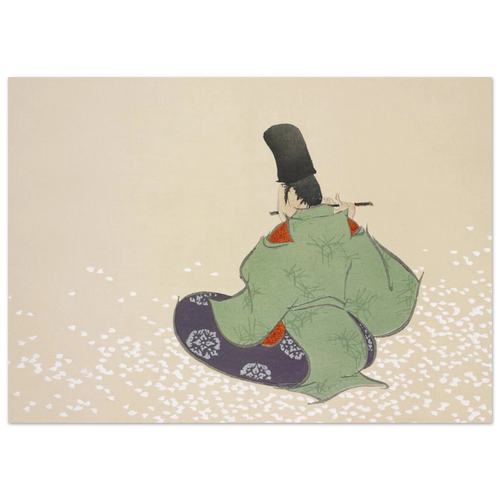 Estampe japonaise Boshun, Fin de printemps — Kamisaka Sekka, tirage sans cadre | INKONAL