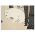 Estampe japonaise Enokoro, Chiots — Kamisaka Sekka, tirage sans cadre | INKONAL