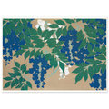 Estampe japonaise FUJI, Glycine — Kamisaka Sekka, tirage sans cadre | INKONAL