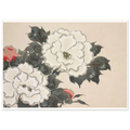 Estampe japonaise FUKAMIGUSA, Pivoines — Kamisaka Sekka, tirage sans cadre | INKONAL
