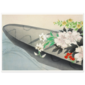Estampe japonaise HANABUNE, Barque fleurie — Kamisaka Sekka, tirage sans cadre | INKONAL