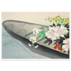 Estampe japonaise HANABUNE, Barque fleurie — Kamisaka Sekka, tirage sans cadre | INKONAL