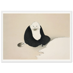Estampe japonaise HOTEI, Hotei — Kamisaka Sekka, tirage encadré cadre blanc | INKONAL