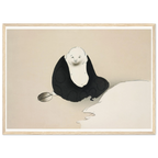 Estampe japonaise HOTEI, Hotei — Kamisaka Sekka, tirage encadré cadre bois | INKONAL