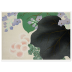 Estampe japonaise KIKUKIRI, Chrysanthème et paulownia — Kamisaka Sekka, tirage sans cadre | INKONAL