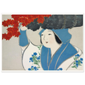 Estampe japonaise KUROKIURI, La marchande de petit bois — Kamisaka Sekka, tirage sans cadre | INKONAL
