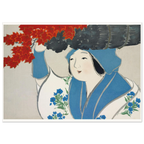 Estampe japonaise KUROKIURI, La marchande de petit bois — Kamisaka Sekka, tirage sans cadre | INKONAL