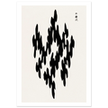 Estampe japonaise Motif de flammes — Taguchi Tomoki, tirage sans cadre | INKONAL
