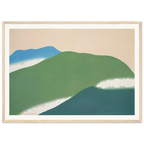 Estampe japonaise YOSHINO, Yoshino — Kamisaka Sekka, tirage encadré cadre bois | INKONAL