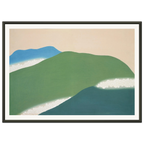 Estampe japonaise YOSHINO, Yoshino — Kamisaka Sekka, tirage encadré cadre noir | INKONAL