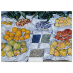 Tableau Fruits sur un étal — Gustave Caillebotte, tirage sans cadre | INKONAL