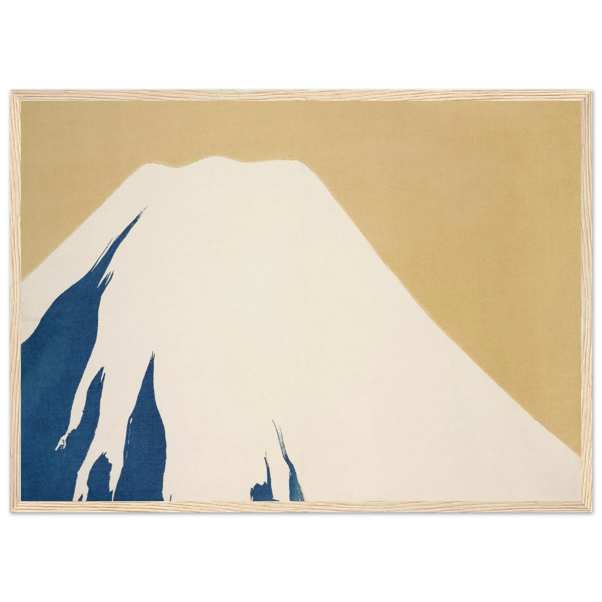 Estampe japonaise Fuji, Le Mont Fuji — Kamisaka Sekka, tirage encadré cadre bois | INKONAL