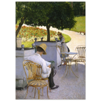 Tableau Les Orangers — Gustave Caillebotte, tirage sans cadre | INKONAL