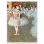 Tableau L'Étoile — Edgar Degas, tirage cadre blanc | INKONAL