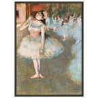 Tableau L'Étoile — Edgar Degas, tirage cadre noir | INKONAL