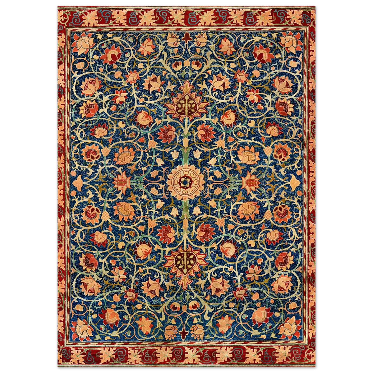 Motif Bullerswood — William Morris, tirage sans cadre | INKONAL