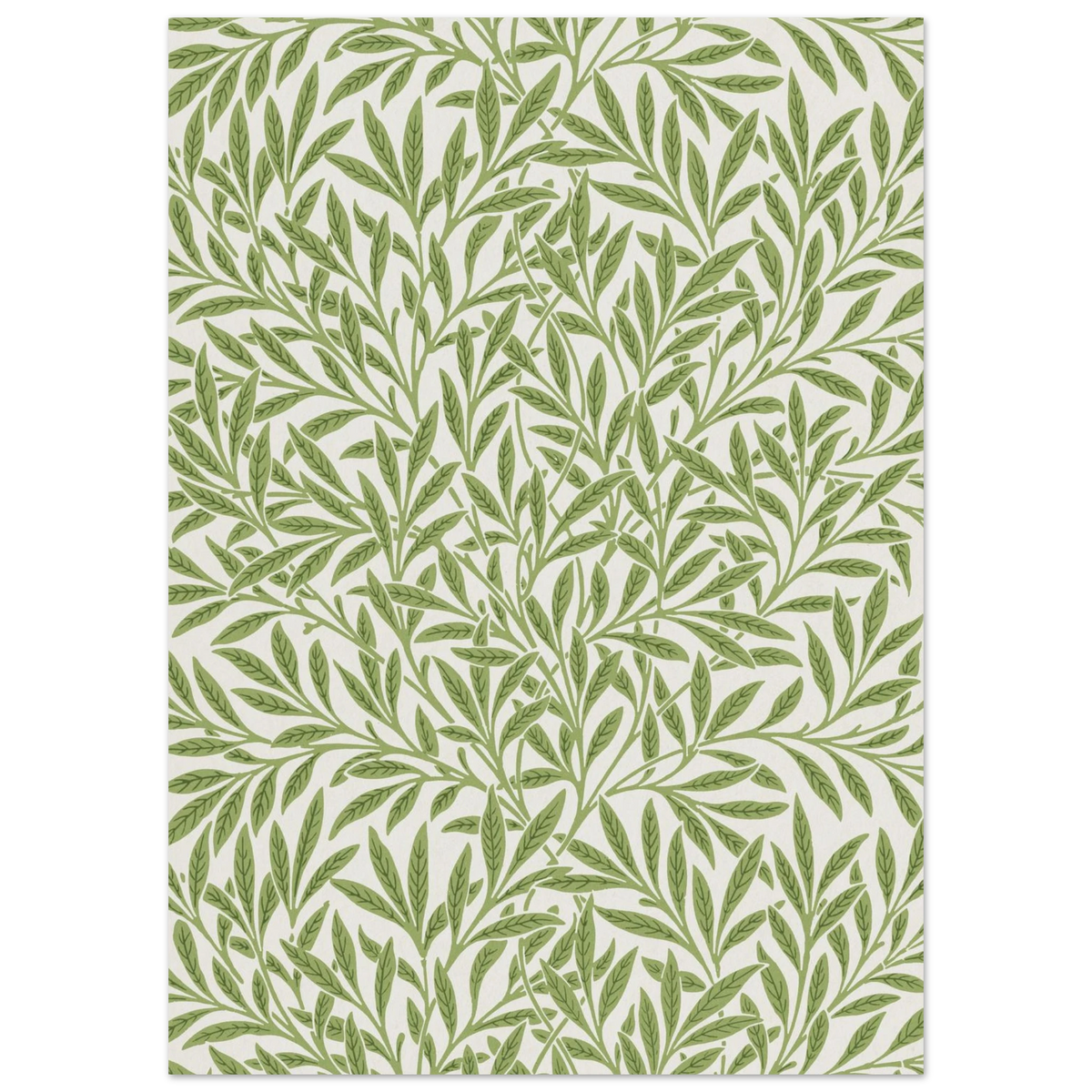 Motif Rameau de saule — William Morris, tirage sans cadre | INKONAL
