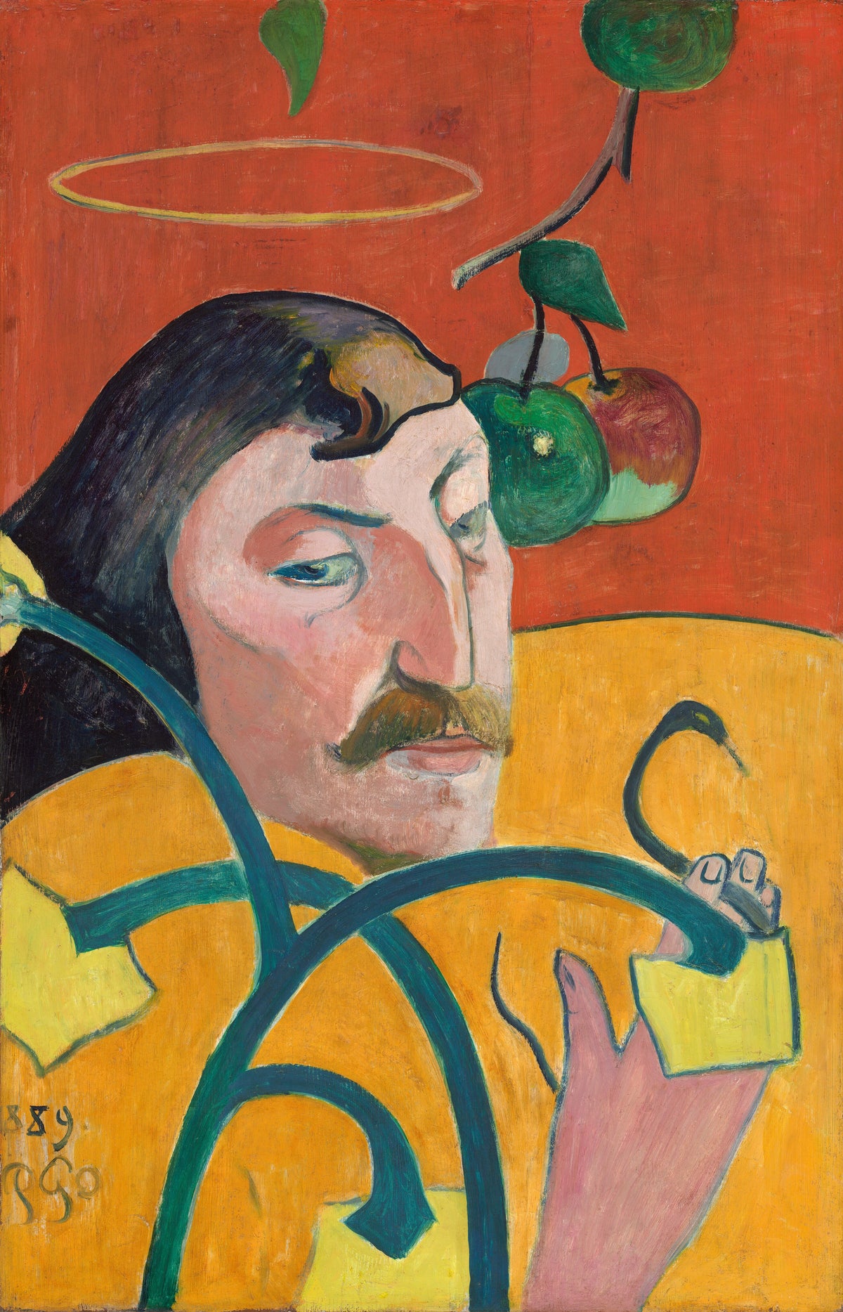 Autoportrait de Paul Gauguin, 1889, National Gallery of Art