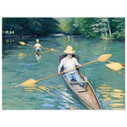 Tableau Périssoires — Gustave Caillebotte, tirage sans cadre | INKONAL