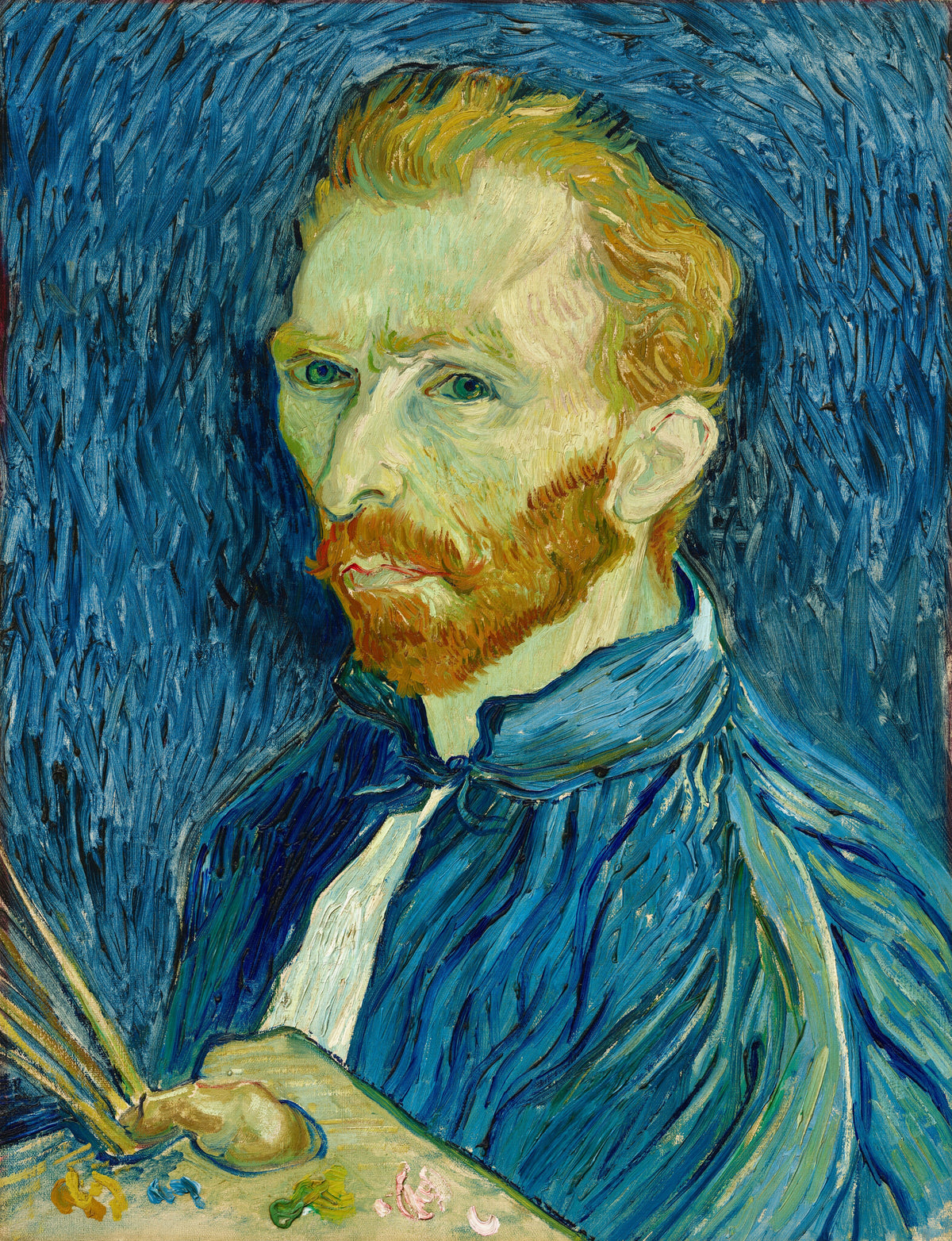 Portrait de Vincent van Gogh — Autoportrait, 1889, National Gallery of Art