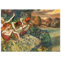 Tableau Quatre danseuses — Edgar Degas, tirage sans cadre | INKONAL