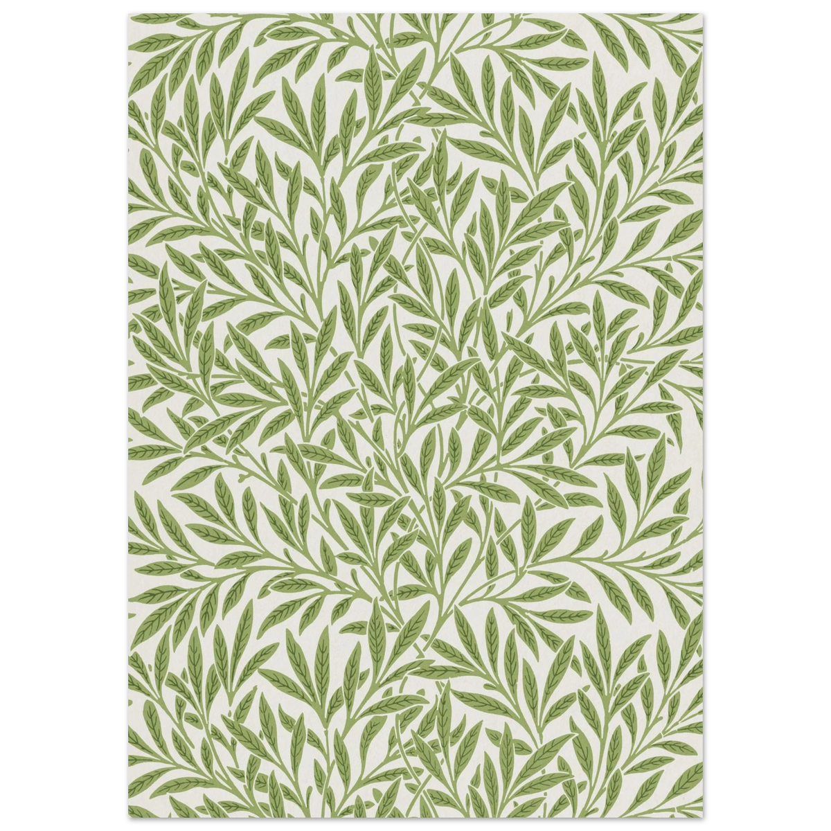 Motif Rameau de saule — William Morris, tirage sans cadre | INKONAL
