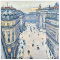 Tableau Rue Halévy — Gustave Caillebotte, tirage sans cadre | INKONAL