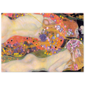 Tableau Serpents d'eau II — Gustav Klimt, tirage sans cadre | INKONAL