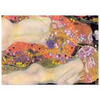Tableau Serpents d'eau II — Gustav Klimt, tirage sans cadre | INKONAL