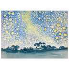Tableau Paysage aux étoiles — Henri-Edmond Cross, tirage sans cadre | INKONAL