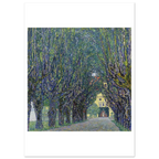 Tableau Allée du parc du château de Kammer — Gustav Klimt, tirage sans cadre | INKONAL