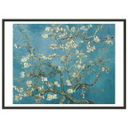 Tableau Amandier en fleurs — Vincent van Gogh, tirage cadre noir | INKONAL