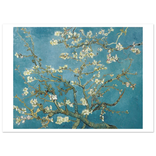 Tableau Amandier en fleurs — Vincent van Gogh, tirage sans cadre | INKONAL