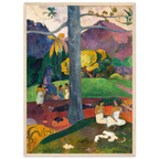 Tableau Autrefois — Paul Gauguin, tirage cadre bois | INKONAL