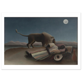 Tableau La Bohémienne endormie — Henri Rousseau, tirage sans cadre | INKONAL