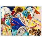 Tableau au bord blanc — Wassily Kandinsky, tirage sans cadre | INKONAL